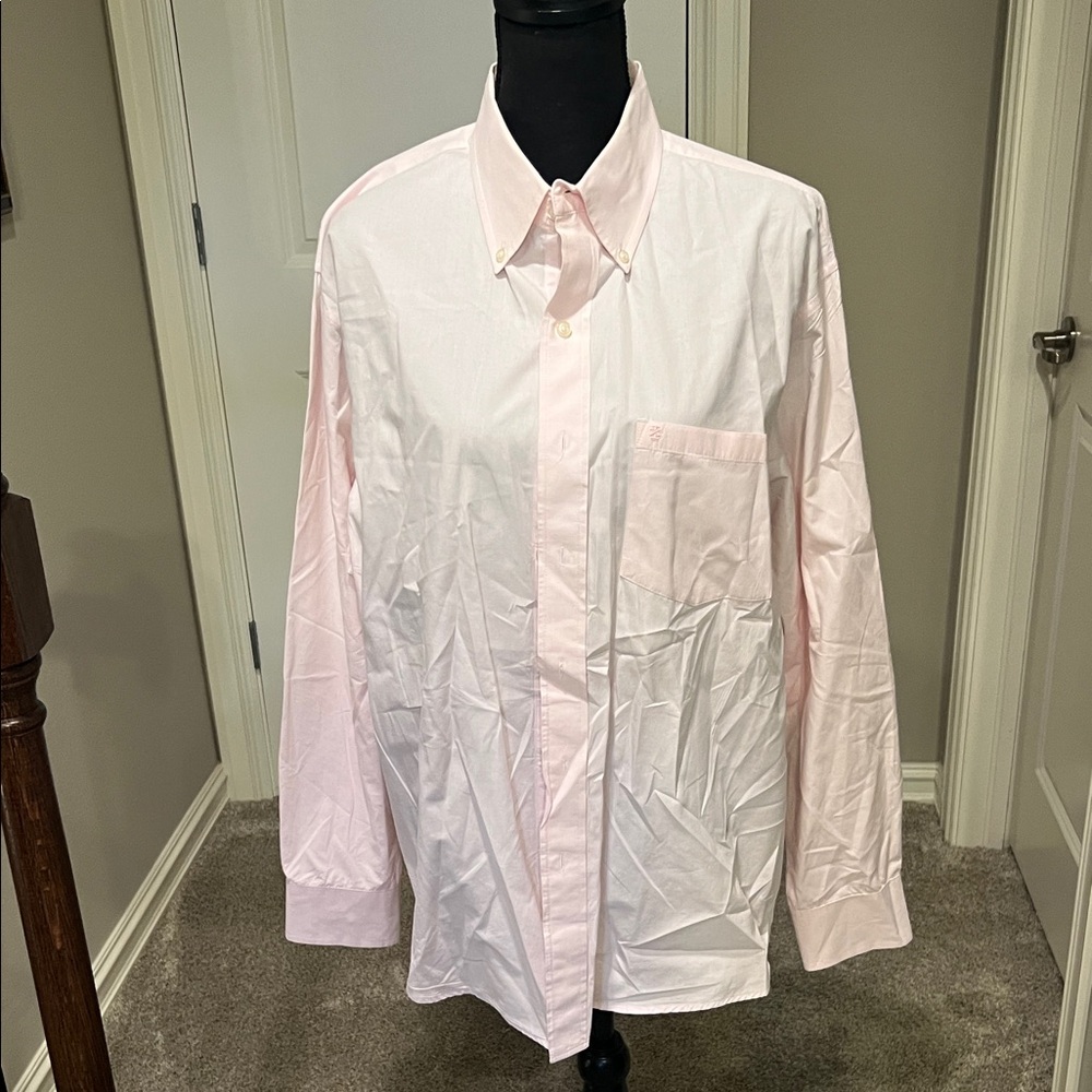 Izod‎ Soft Pink Men's Button-Down Shirt